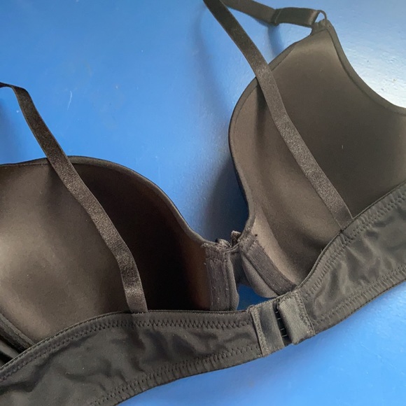 Maidenform lightly padded bra black leopard 38 B New - Picture 6 of 8